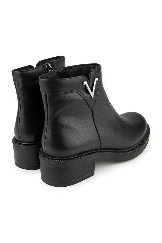 Gle Anatomik Taban Hakiki Deri Kadın Bot - 4