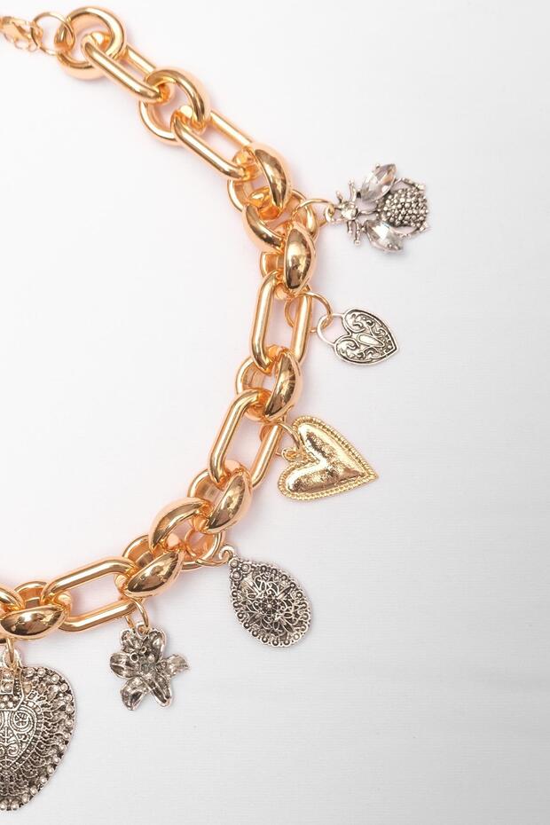 Kalpli Charm Kolye - 4