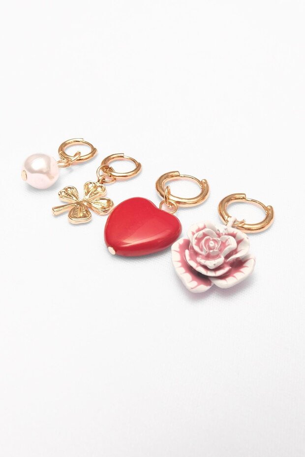 Charm Küpe (Dörtlü) - 1