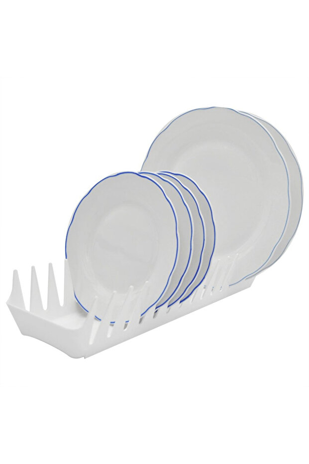 39cm white plastic dish drainer - 3
