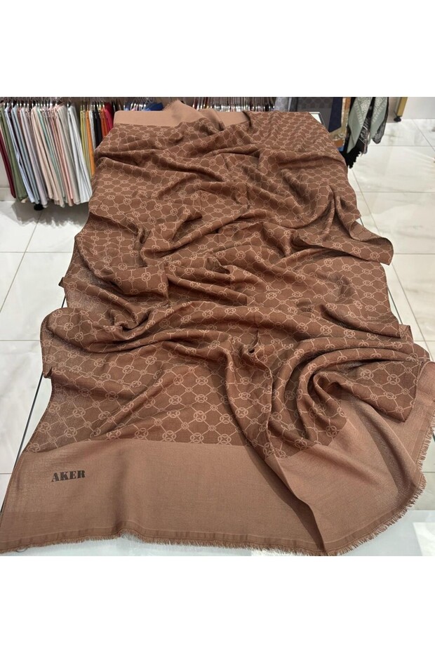 Elegance Monogram Şal - 2