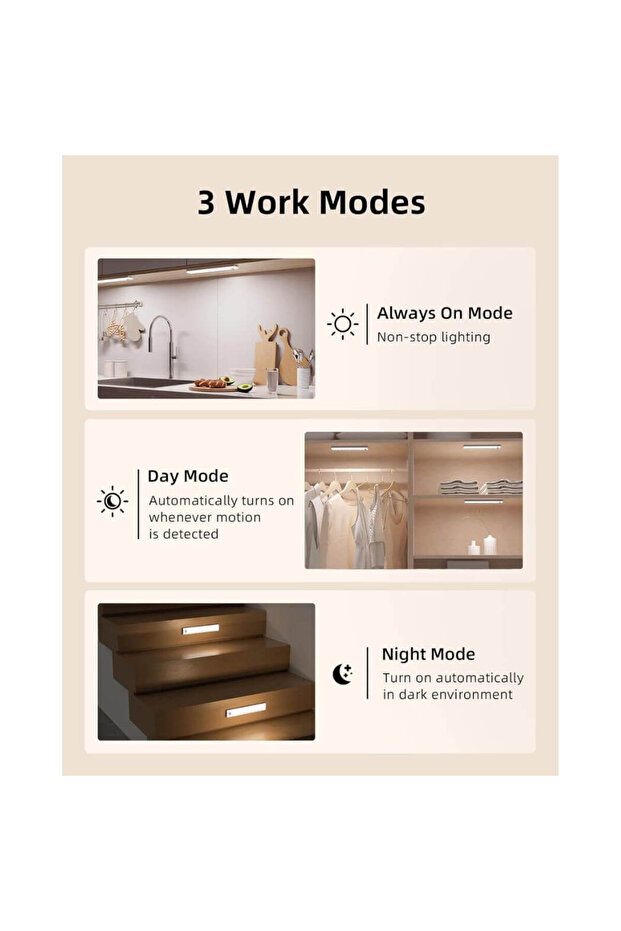 LED Motion Sensor Light - 6-Pack - 5