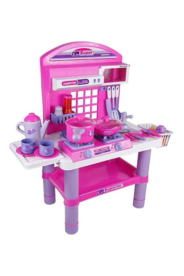 مجموعة ألعاب طاولة المطبخ المكونة من 31 قطعة - 1