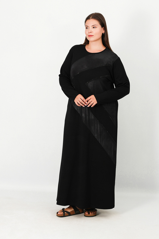 Parçalı Elbise - 2