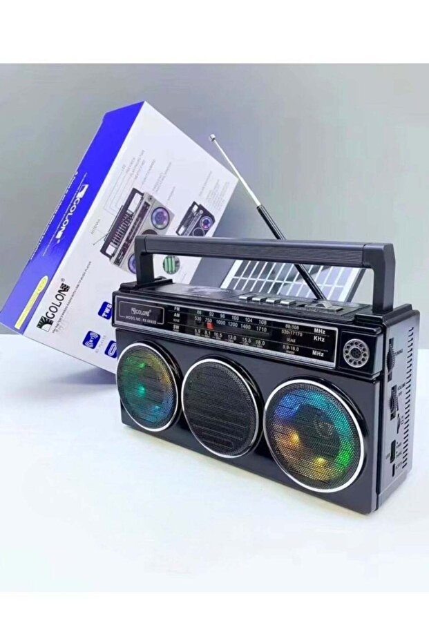 Radio and Cassette Player Supports USB and Bluetooth connectivity