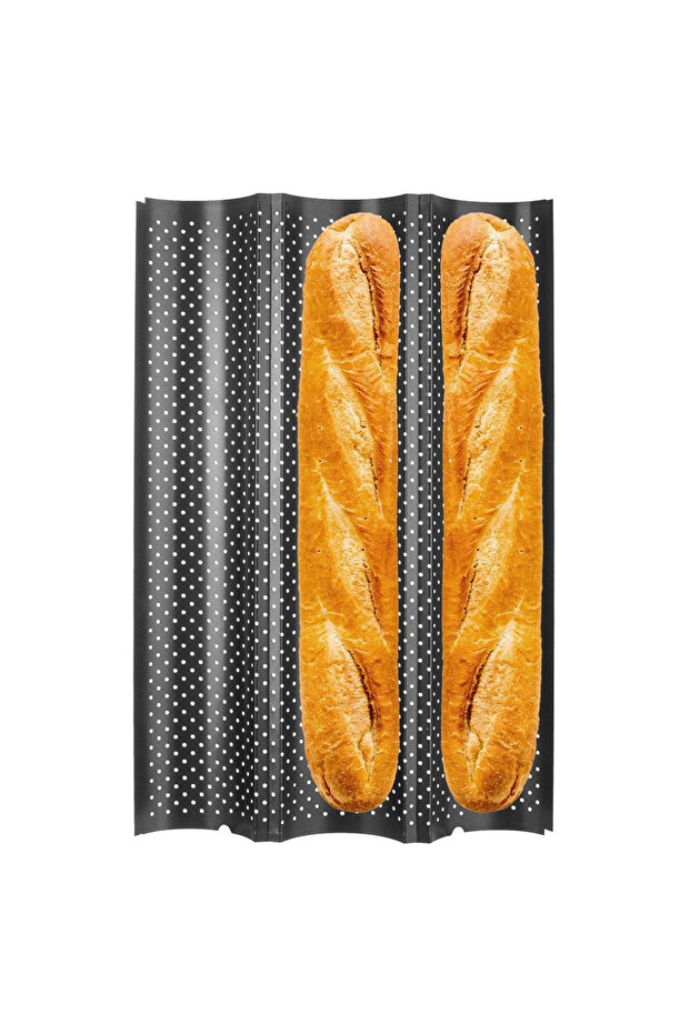 Formă de baghetă din oțel de 38 cm