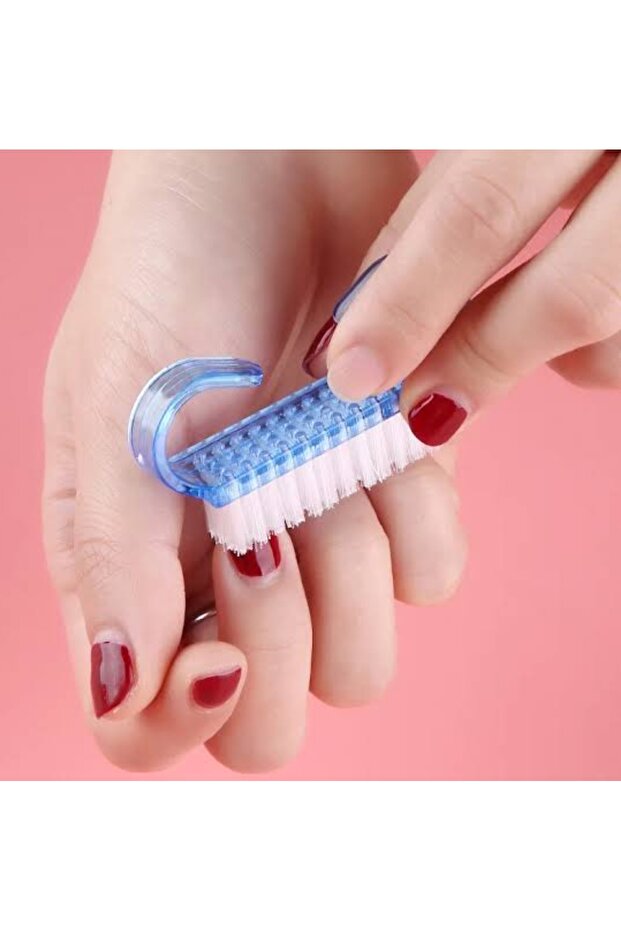 2-Piece Nail Dust Brush – Practical Manicure & Pedicure Cleaning Brush