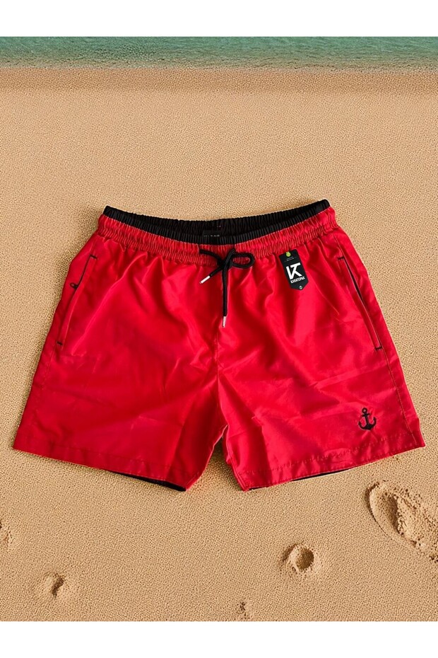Renkli Deniz Şortu - 1