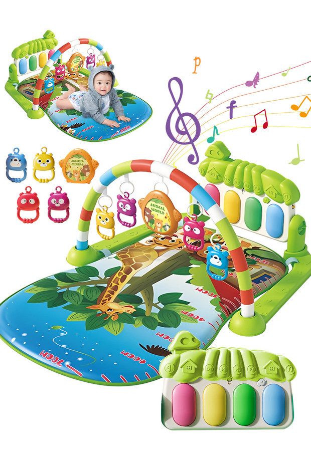 Baby Play Mat Activity Gym, Musical Activity Center, Kick and Play Piano Gym, Tummy Time Mats
