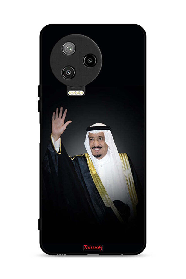 غطاء حماية لهاتف إنفينيكس نوت 12 برو 4G الملك سلمان