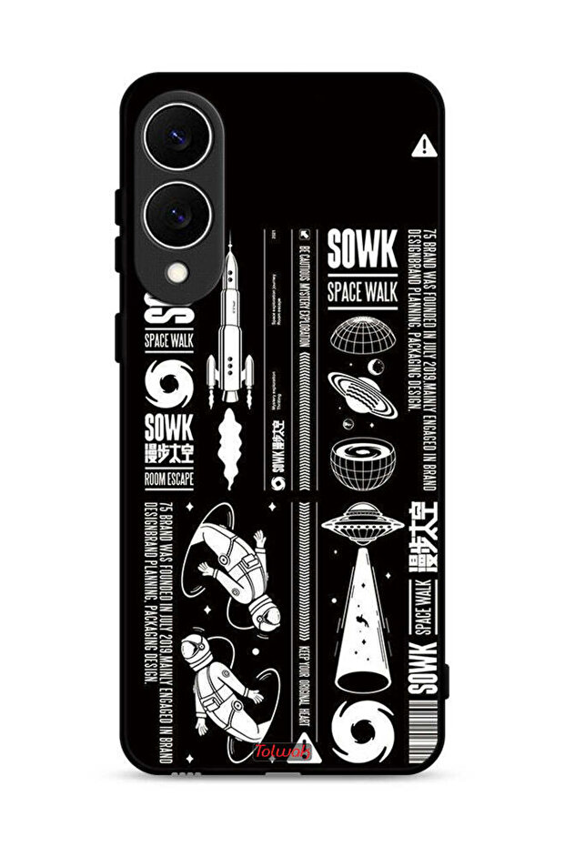 غطاء حماية لهاتف Samsung Galaxy S25 Edge، ملصق Sowk Space Walk