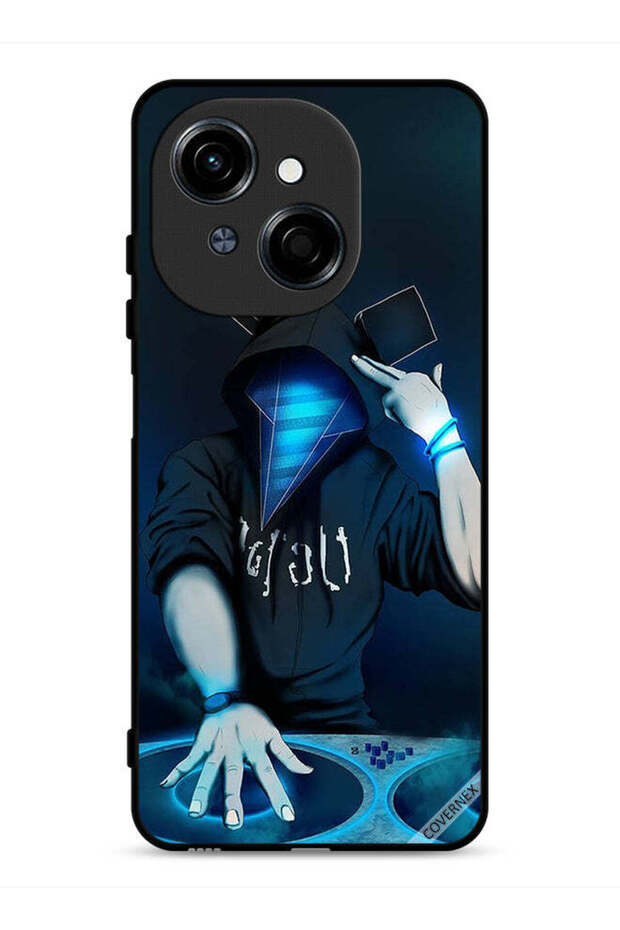 غطاء حماية لهاتف Tecno Spark Go 1S 4G بتصميم دي جي بوي