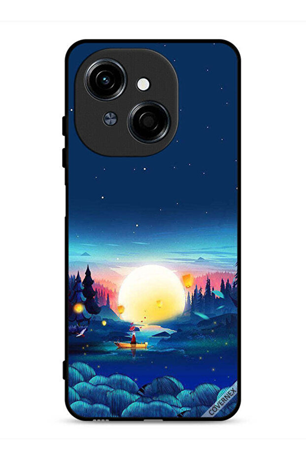 Tecno Spark Go 1S 4G Protective Case Cover Sunset View Paint