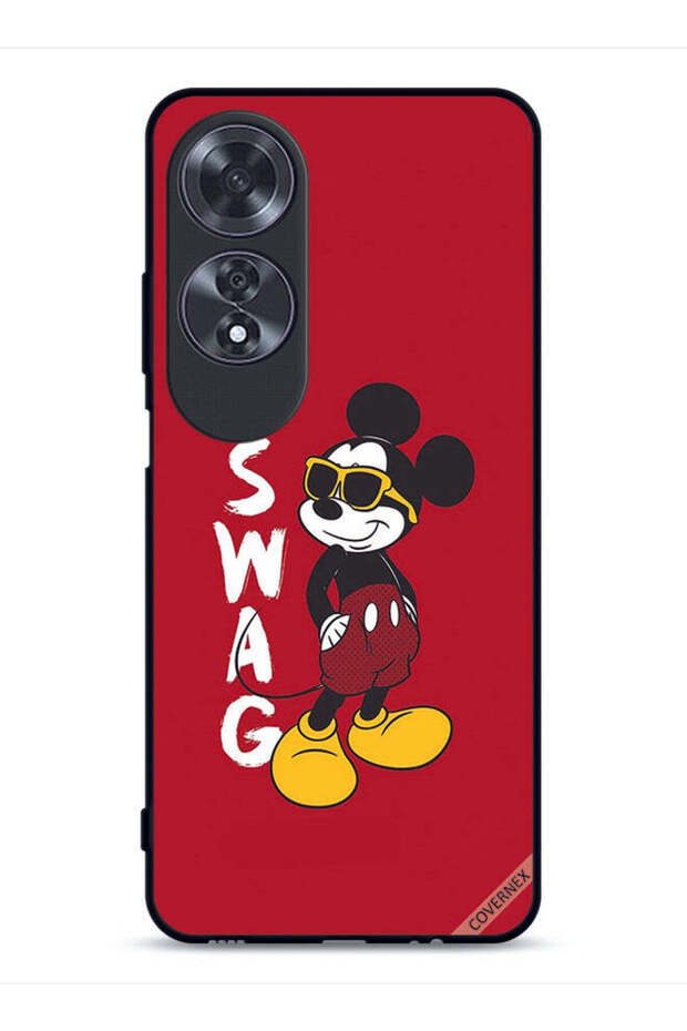 غطاء حماية لهاتف Oppo A60 بتصميم ميكي ماوس من Swag