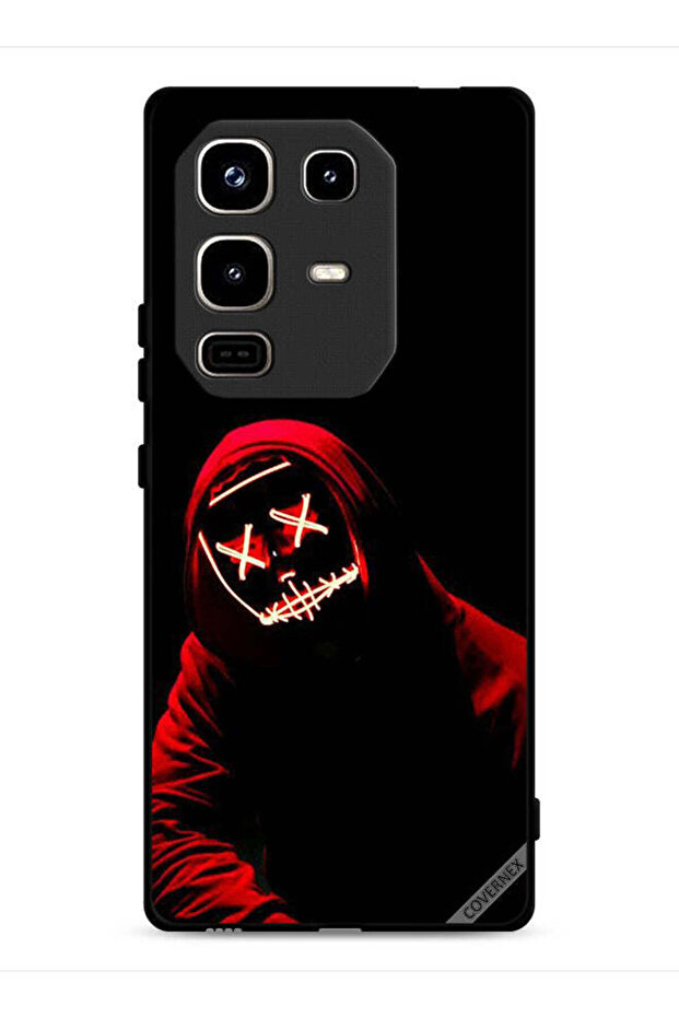غطاء حماية لجهاز Infinix Note 50 Pro 4G بقناع الهالوين