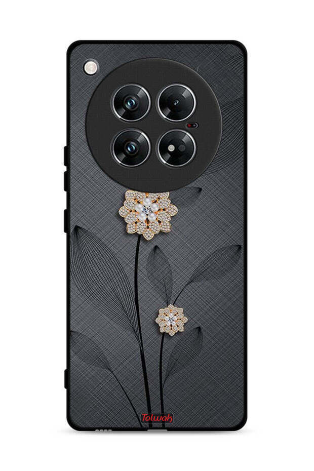 غطاء حماية لهاتف Infinix Zero 40 بنقشة زهور الماس