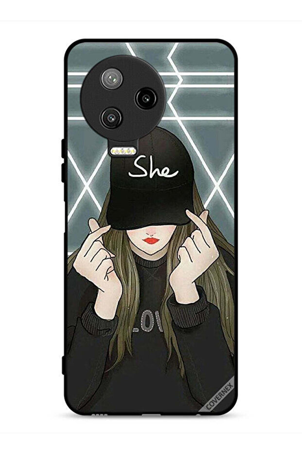 غطاء حماية لهاتف Infinix Note 12 Pro 4G She On Cap