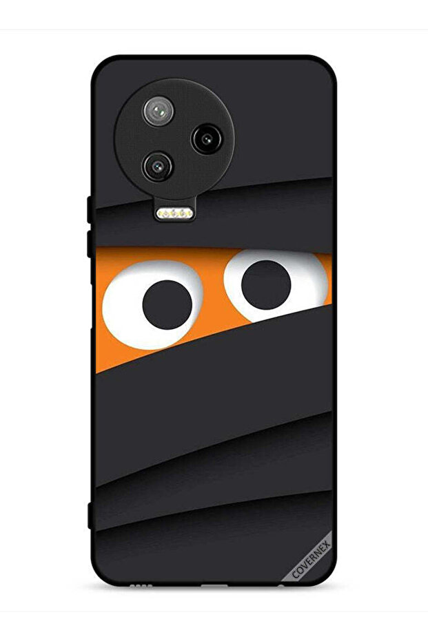 غطاء حماية لهاتف Infinix Note 12 Pro 4G بتصميم عينين