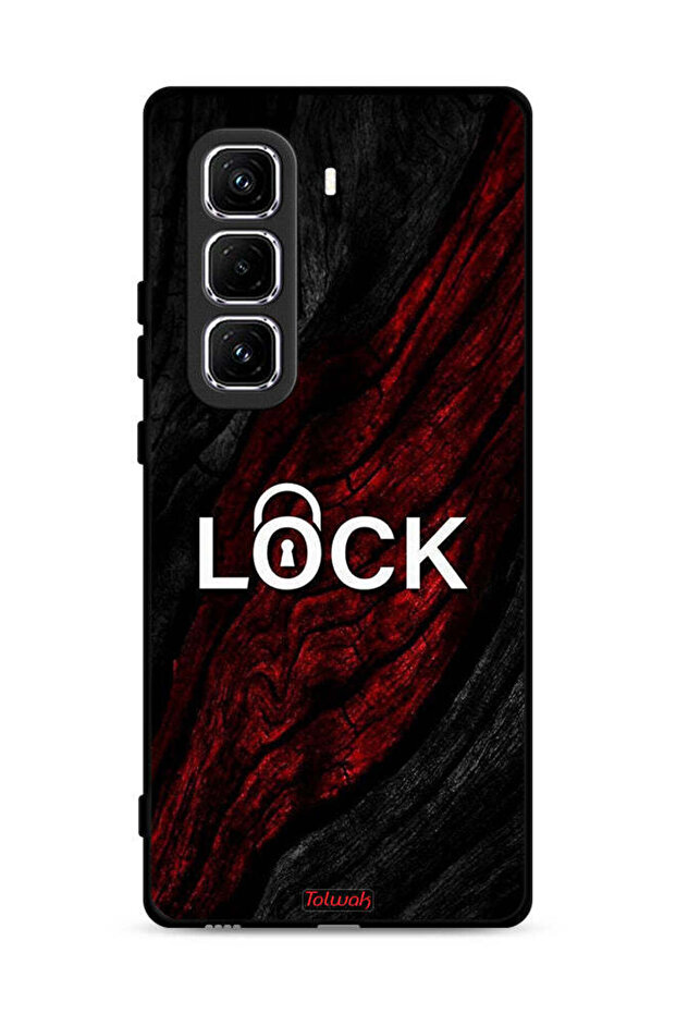 غطاء حماية لهاتف Infinix Hot 50 Pro 4G مع قفل