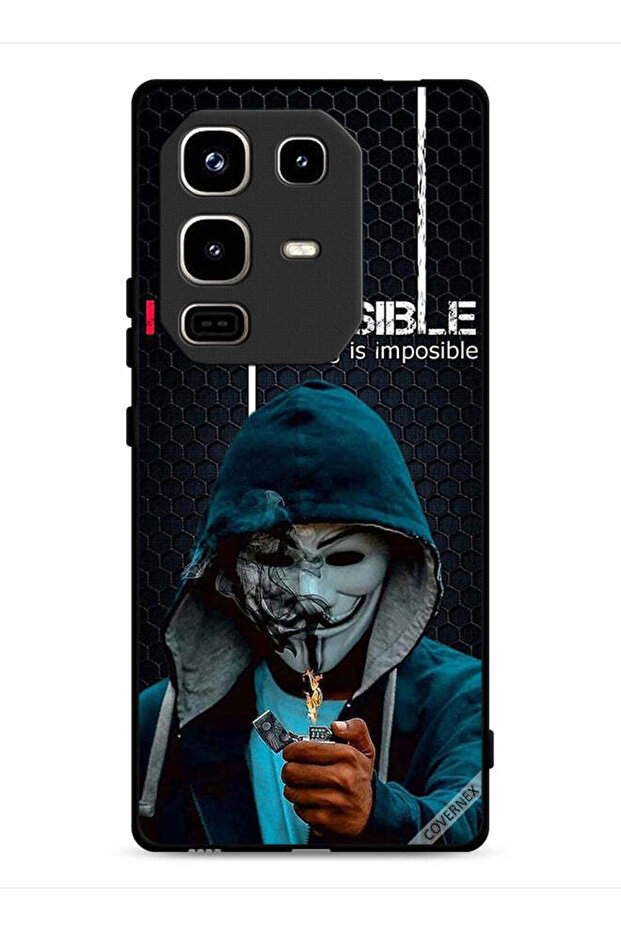 غطاء حماية لهاتف Infinix Note 50 Pro 4G - خلفية "أنا ممكن، لا شيء مستحيل"