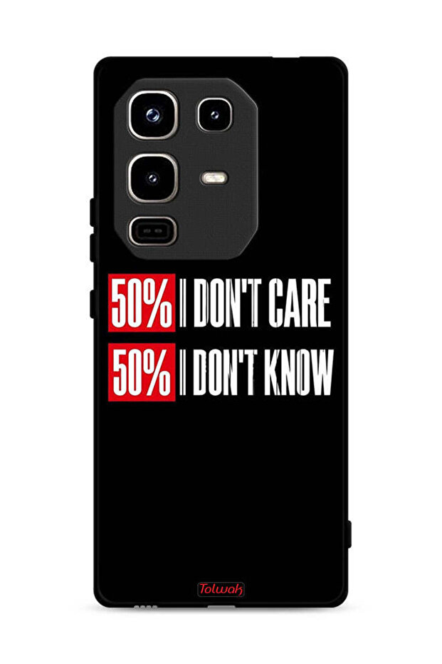 غطاء حماية لهاتف Infinix Note 50 Pro 4G لا يهمني