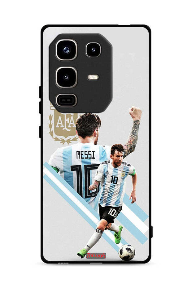 غطاء حماية لهاتف Infinix Note 50 Pro 4G برسومات ليو ميسي