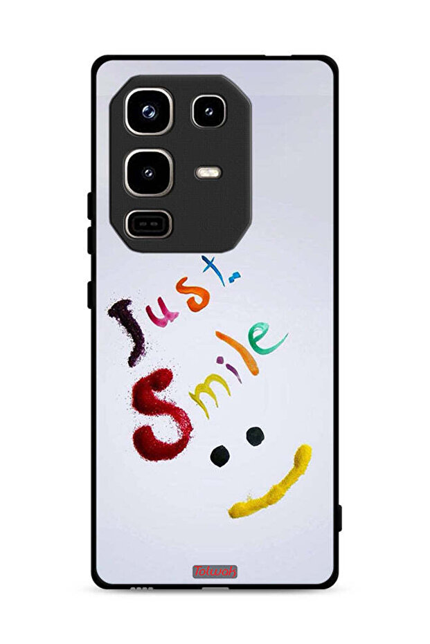غطاء حماية لهاتف Infinix Note 50 Pro 4G، ابتسامة فقط