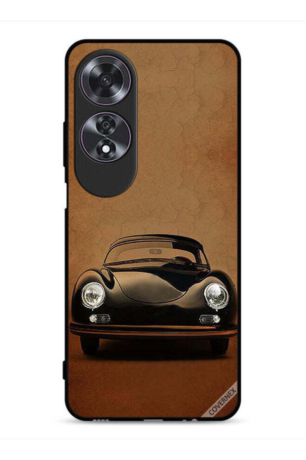غطاء حماية Oppo A60 بتصميم سيارة كلاسيكية