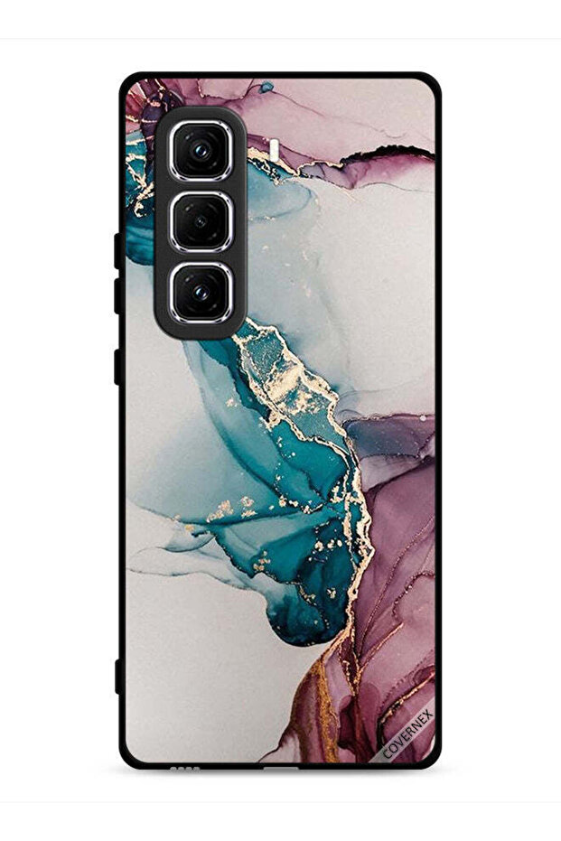 غطاء حماية لهاتف Infinix Hot 50 Pro 4G بنمط متشقق
