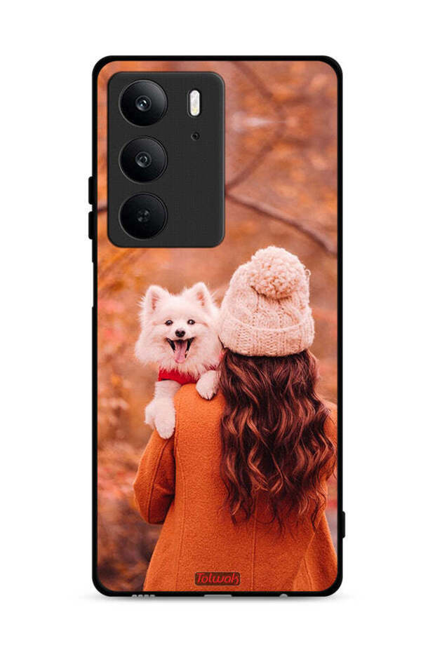 غطاء حماية لهاتف Realme C75 4G يحمل جروًا