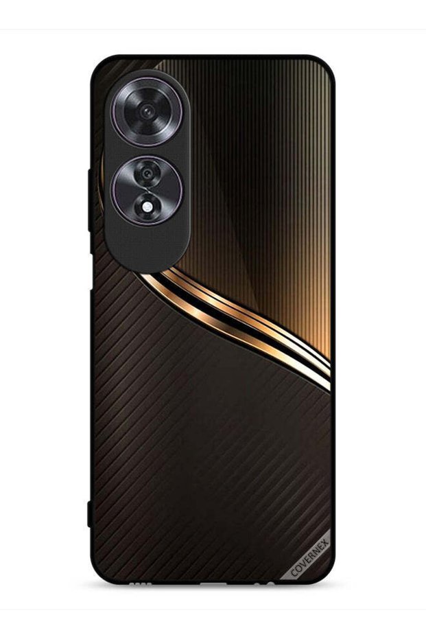 غطاء حماية لهاتف Oppo A60 بنمط فولاذي