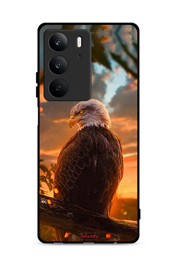 غطاء حماية لهاتف Realme C75 4G بتصميم النسر - 1