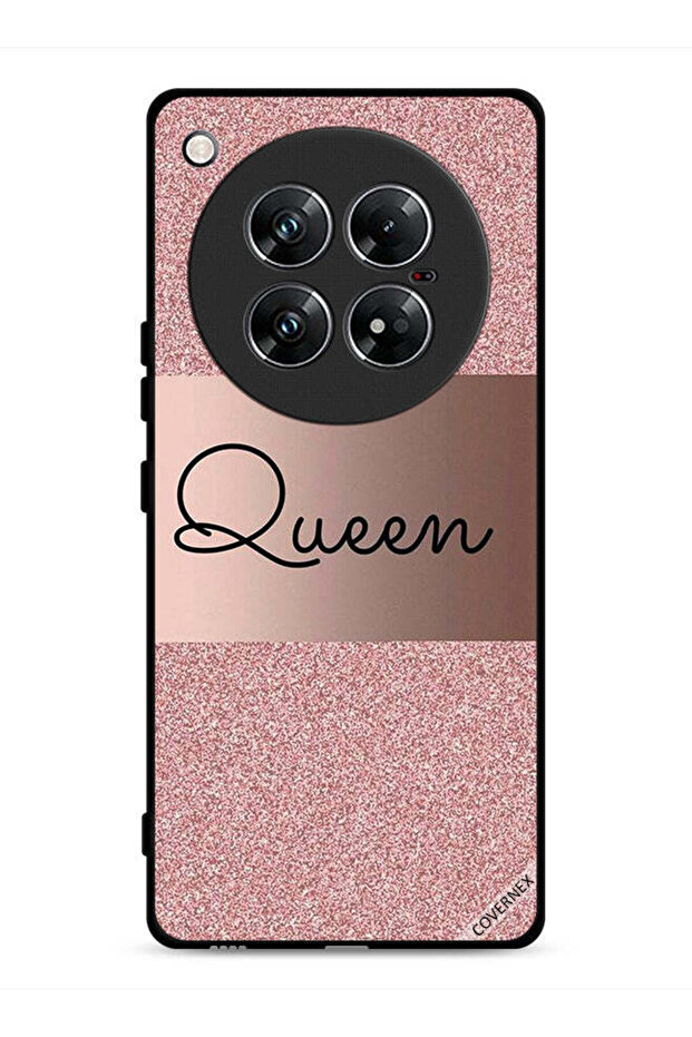 غطاء حماية لهاتف Infinix Zero 40 بخلفية لامعة من Queen Glitters
