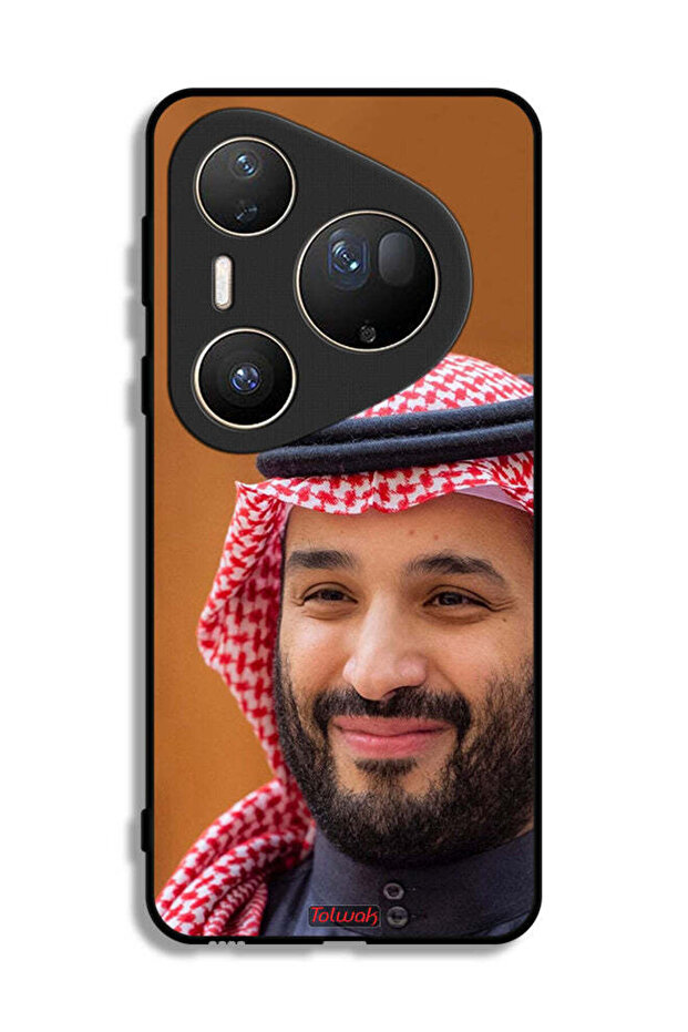 غطاء حماية فائق لهاتف هواوي بيورا 80 محمد بن سلمان