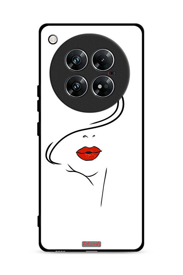 غطاء حماية لهاتف Infinix Zero 40 برسومات وجه فتاة