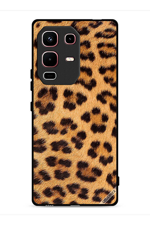 غطاء حماية لهاتف Infinix Note 50s بنقشة جلد النمر - 1
