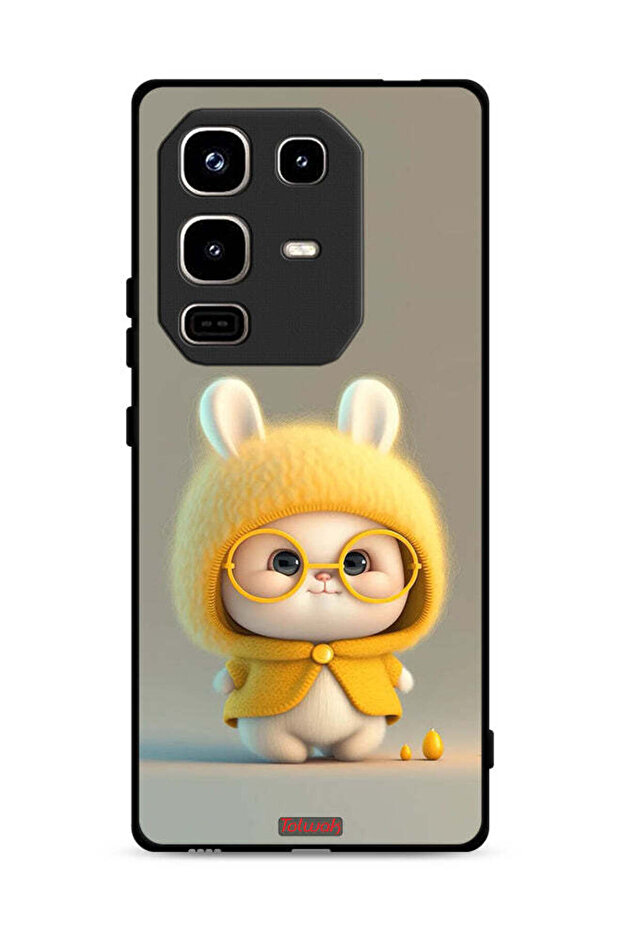 غطاء حماية لهاتف Infinix Note 50 Pro 4G بتصميم أرنب صغير
