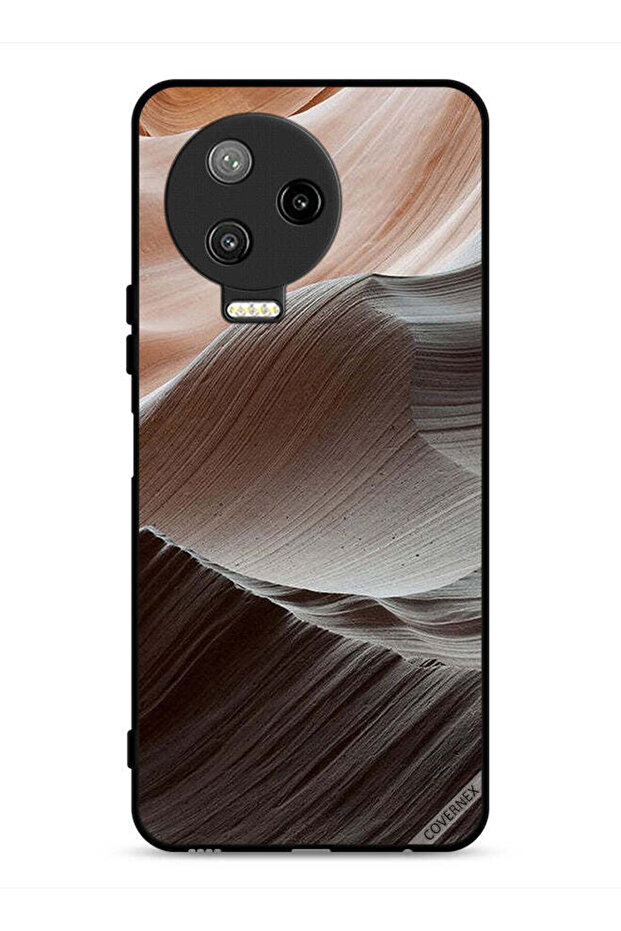 غطاء حماية لهاتف Infinix Note 12 Pro 4G - جبال رملية