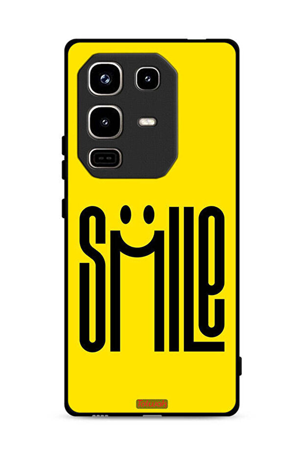 غطاء حماية لهاتف Infinix Note 50 Pro 4G برسومات ابتسامة