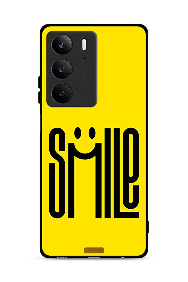 غطاء حماية لهاتف Realme C75 4G برسومات ابتسامة