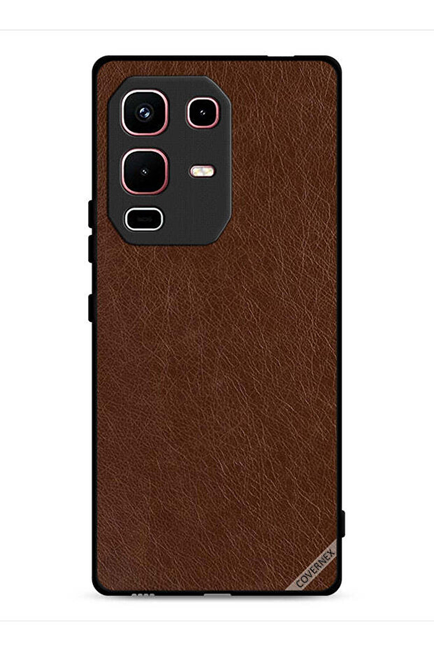 غطاء حماية جلدي بنقشة جلدي لهاتف Infinix Note 50s - 1