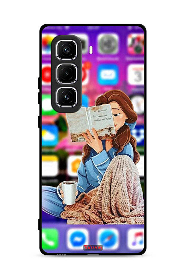 غطاء حماية لهاتف Infinix Hot 50 Pro 4G - قراءة