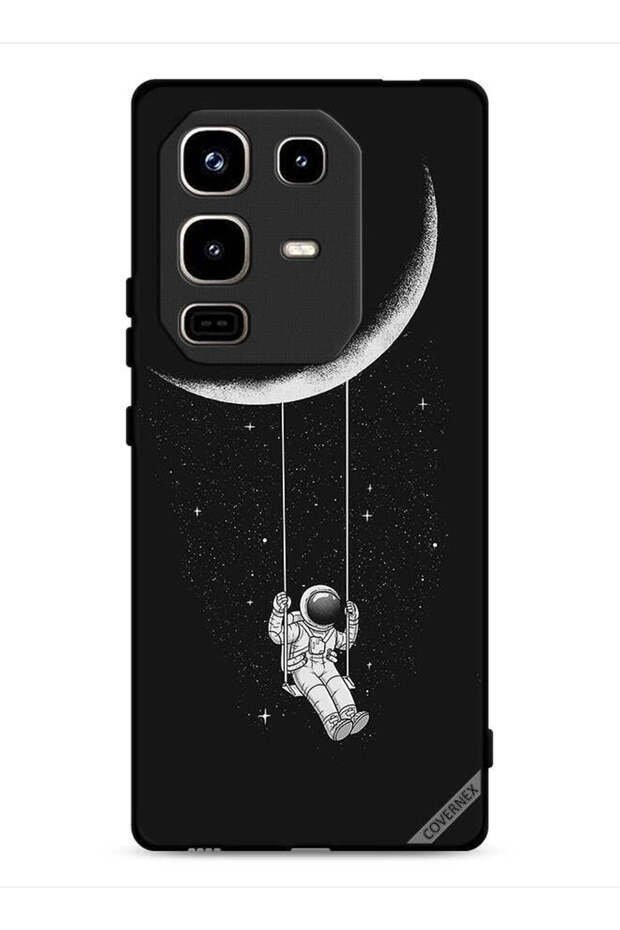 غطاء حماية لجهاز Infinix Note 50 Pro 4G بتصميم Moon Swing