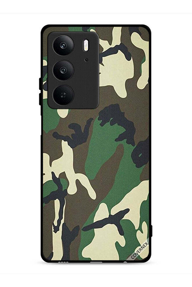 غطاء حماية لهاتف Realme C75 4G بنمط مموه