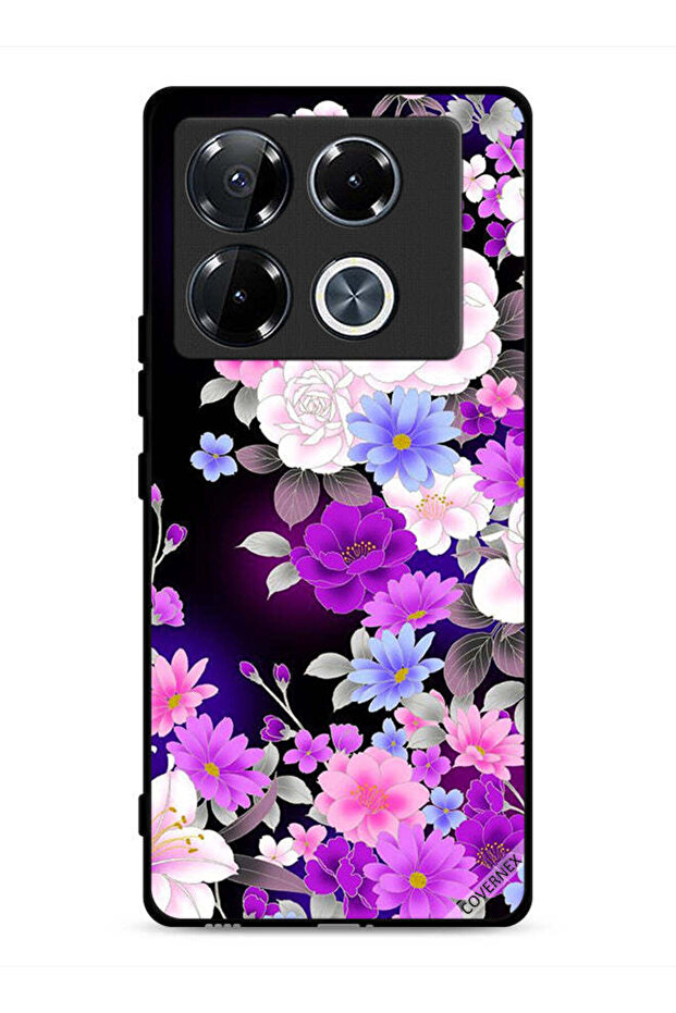 Infinix Note 40 Pro 5G Protective Case Cover Mix Flowers