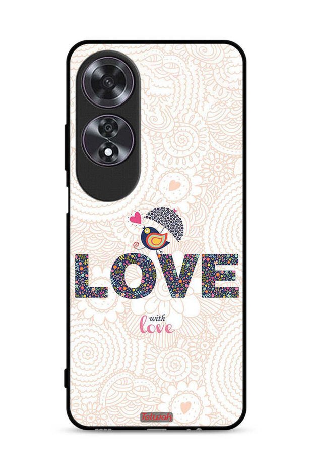 غطاء حماية لهاتف Oppo A60 - Love With Love