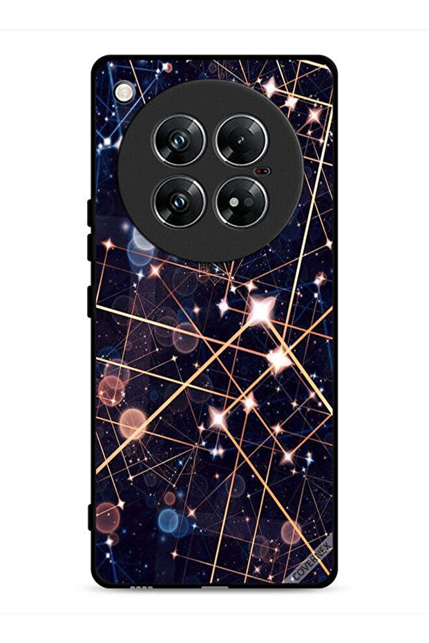 غطاء حماية لهاتف Infinix Zero 40 بنمط منحنيات الإضاءة