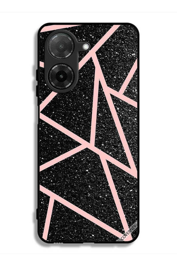 غطاء حماية لهاتف Xiaomi Redmi A5 4G بنقشة لامعة ومسارات - 1