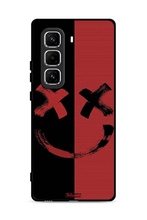 غطاء حماية لهاتف Infinix Hot 50 Pro 4G بنمط مارشميلو الفني