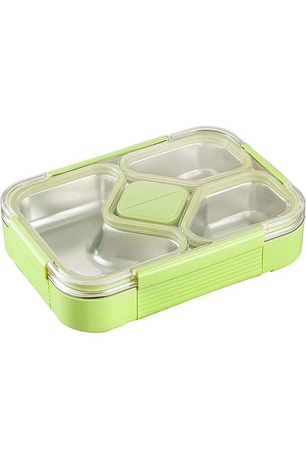 Stainless Steel Lunch Box – Stackable Food Container with Leak-Proof Seal, Waterproof Compa